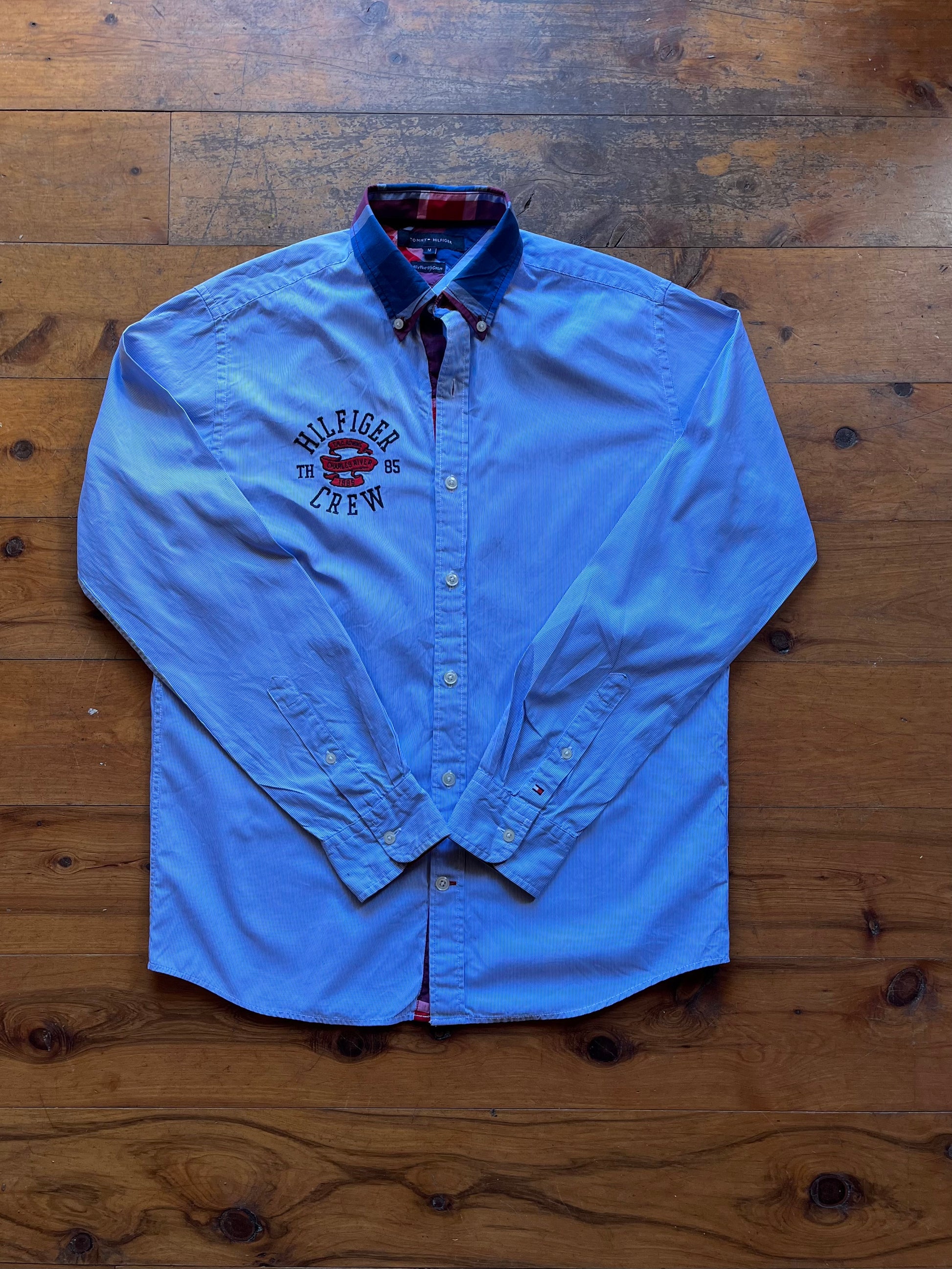 Tommy Hilfiger blue Button up