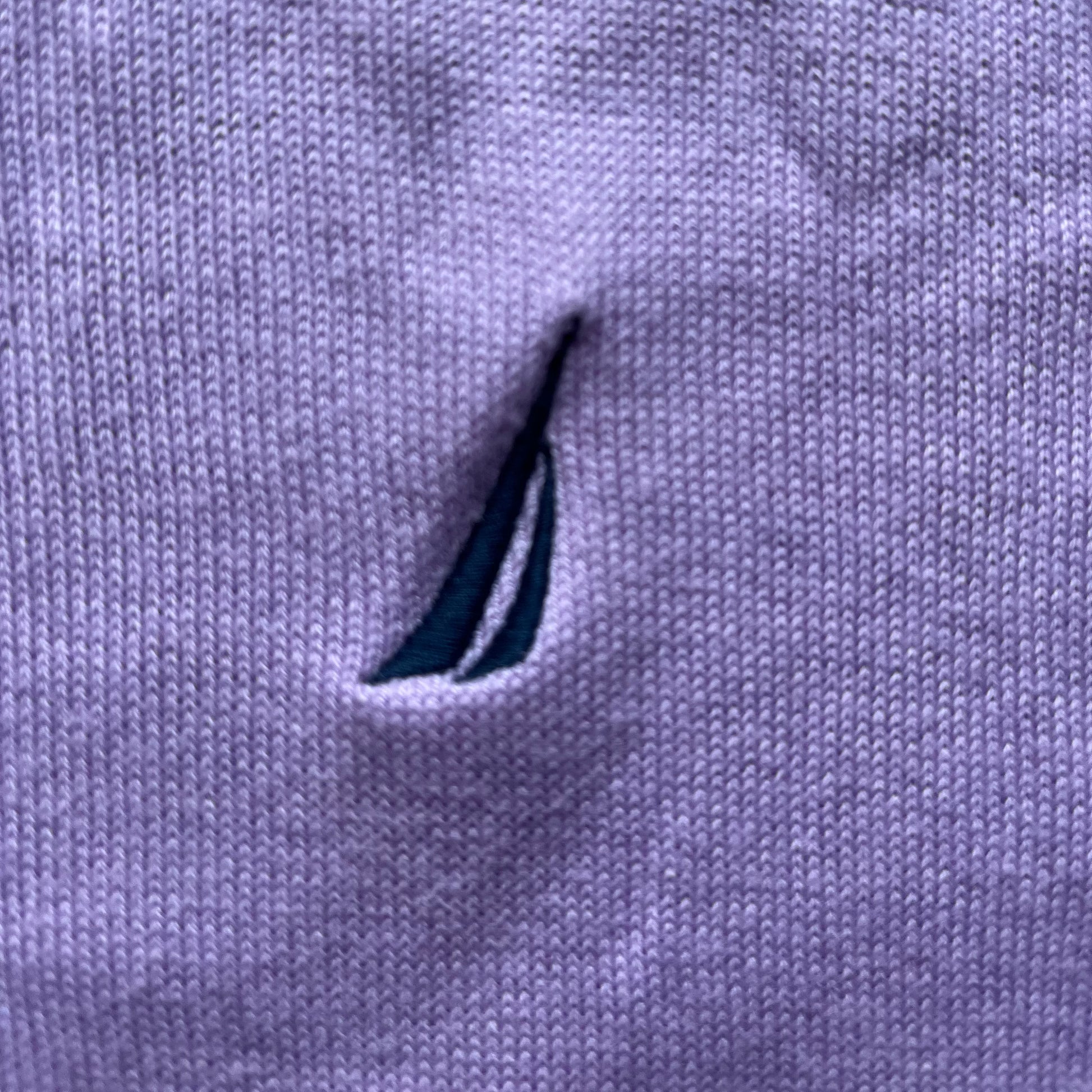 Purple Nautica knit