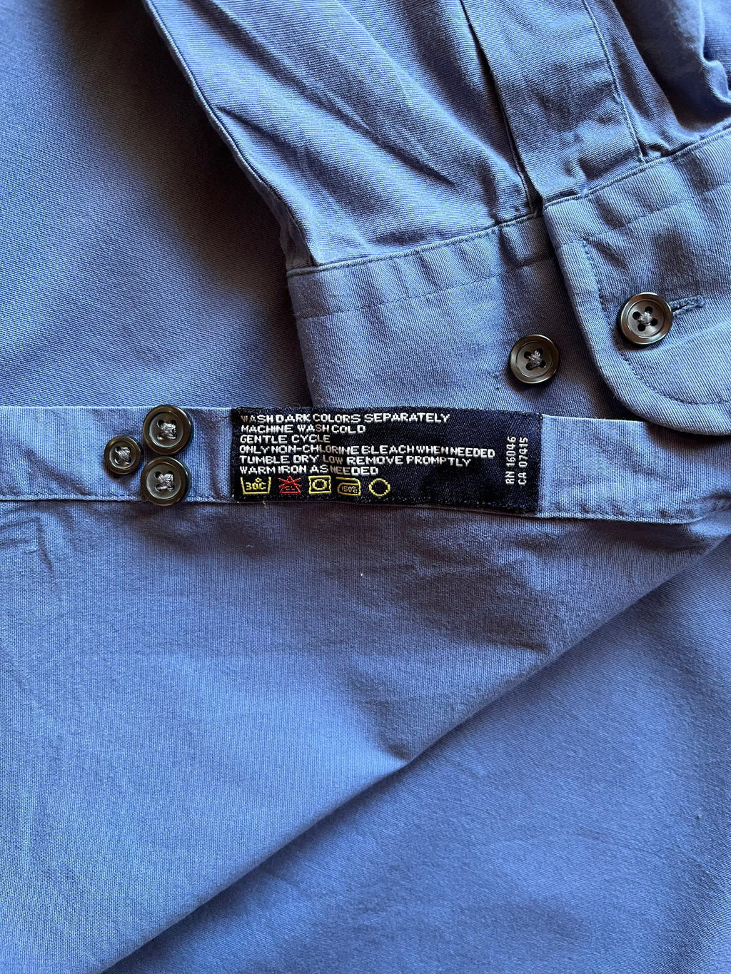 Nautica Blue button up shirt