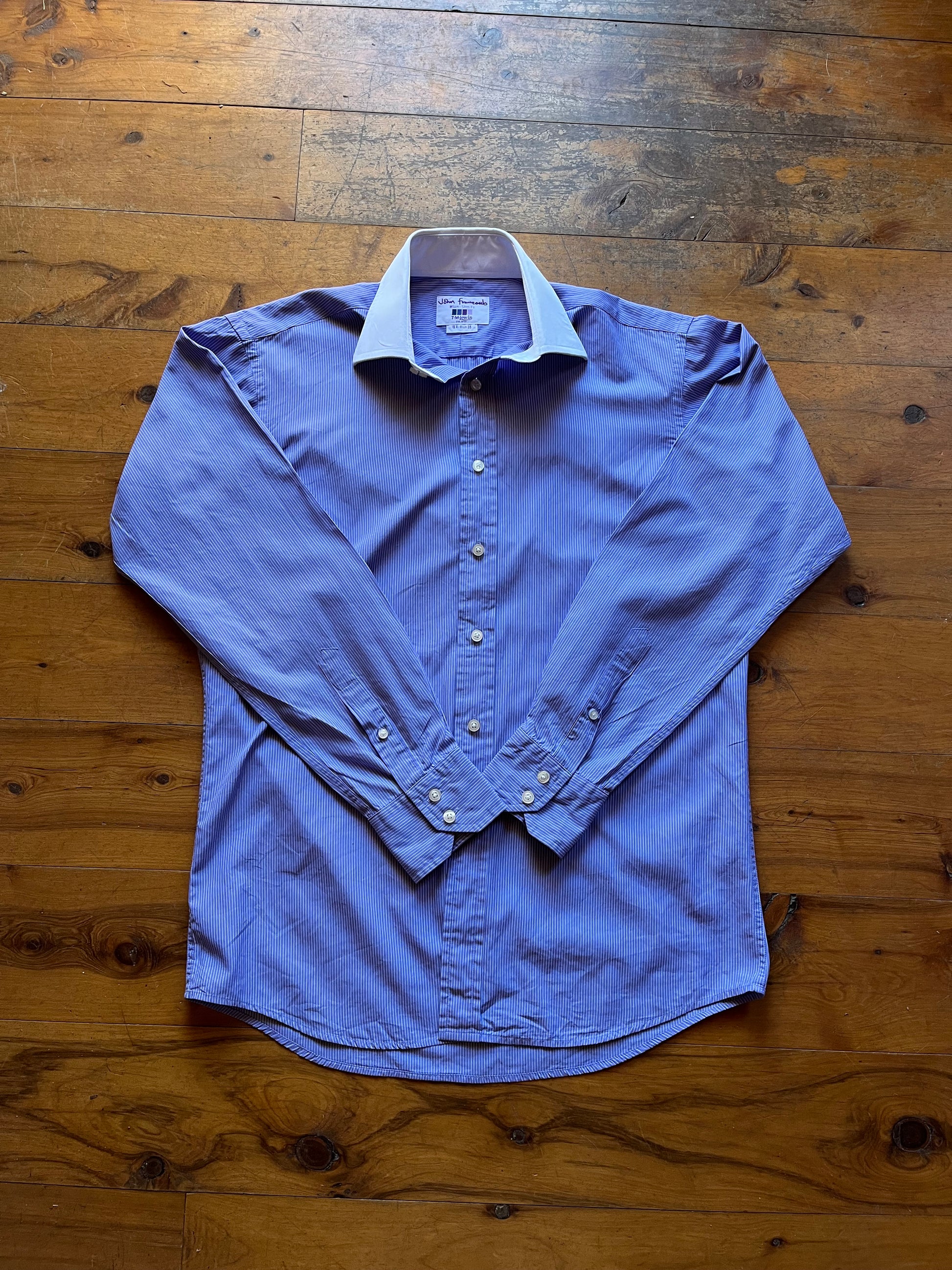 T.M.Lewin purple men’s dress shirt