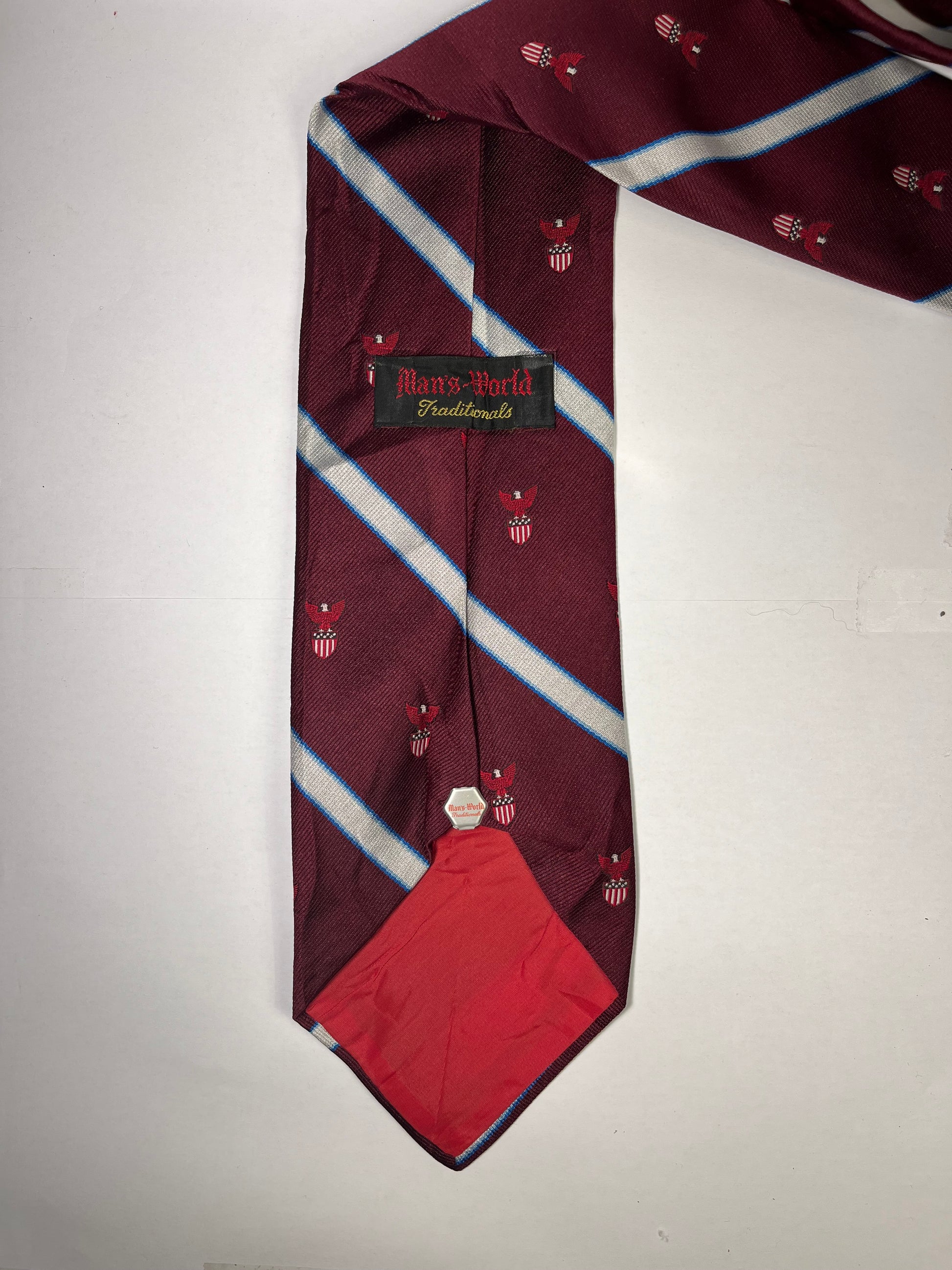 Red American Eagle tie