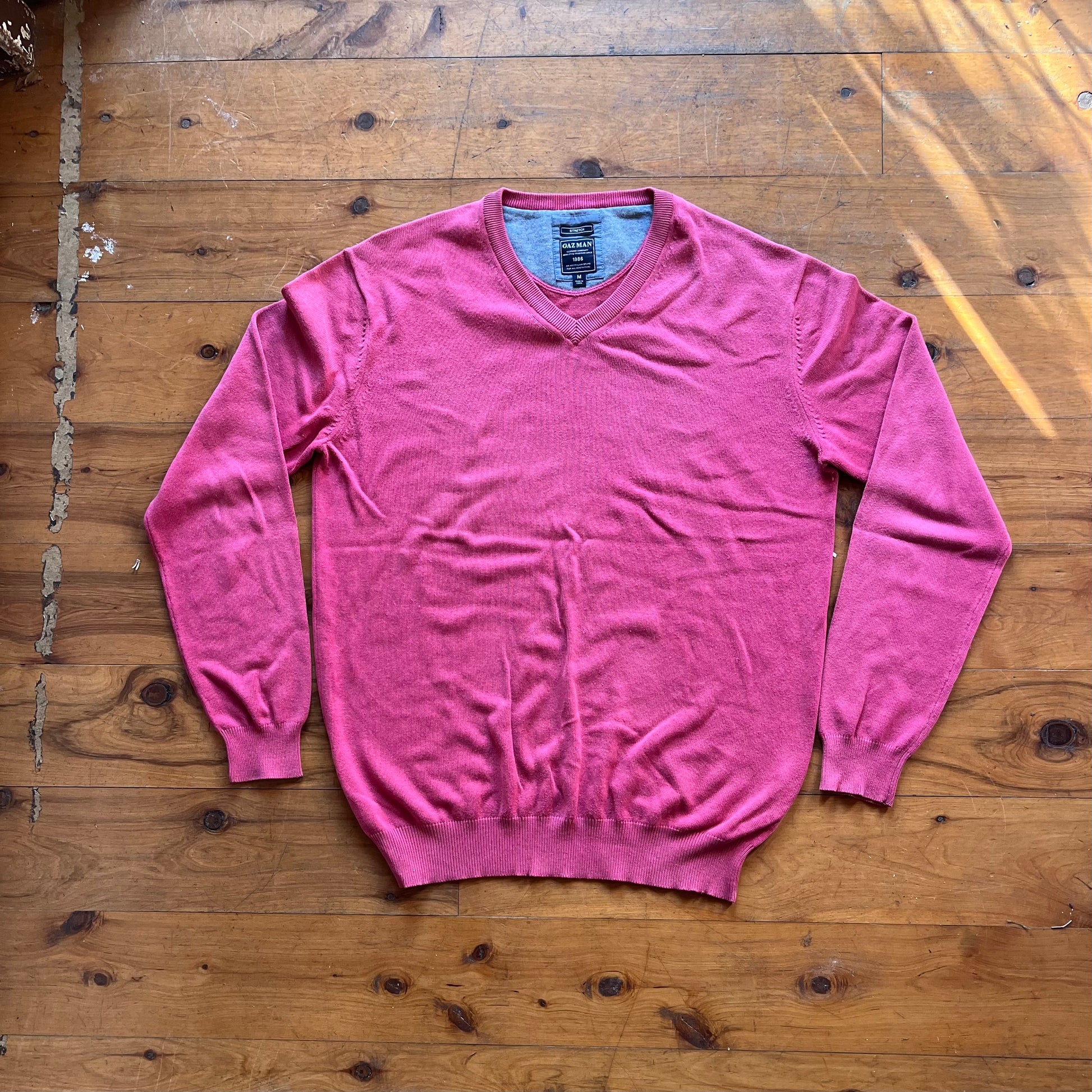 Dark pink Gazman knit