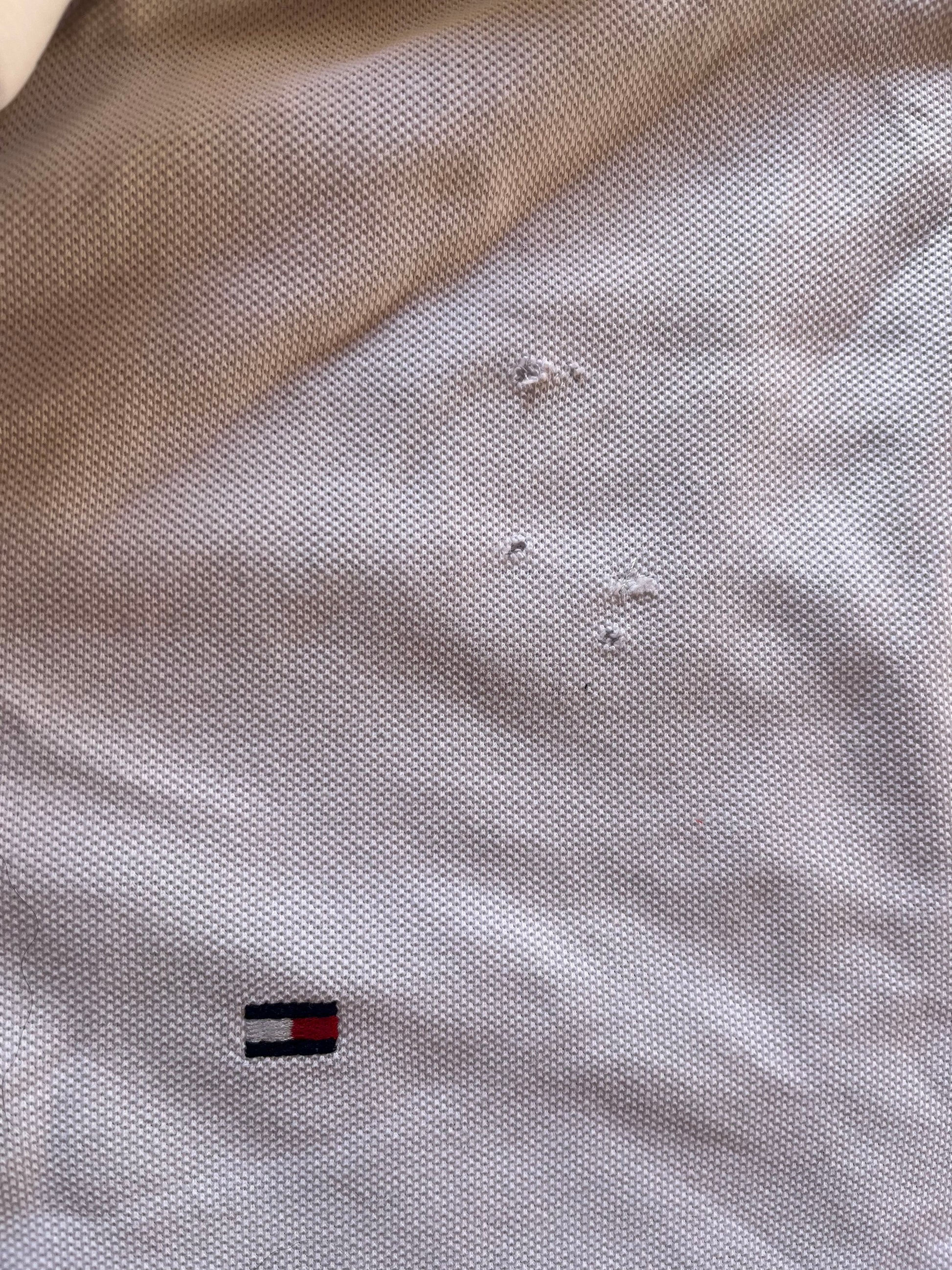 Tommy Hilfiger white polo shirt